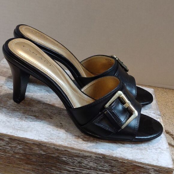👍 Tahari Slide Heels Size 7.  A6 - Picture 1 of 7